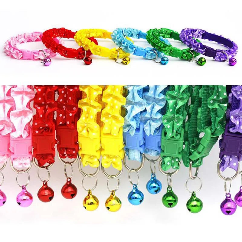 Cute Lace Sweet Pet Collar Necklace Dog Cat - MyPetDollar.com