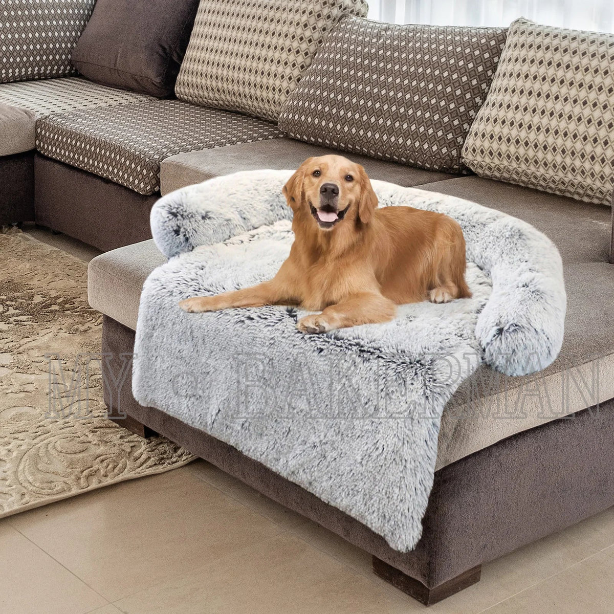 Round Dog Mattress Dog Pillow Anti-Slip Dog - MyPetDollar.com