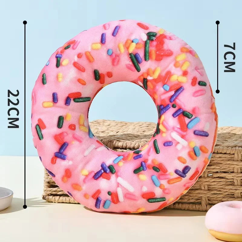 Durable Eco Friendly Plush Pizza Pet Toy - MyPetDollar.com