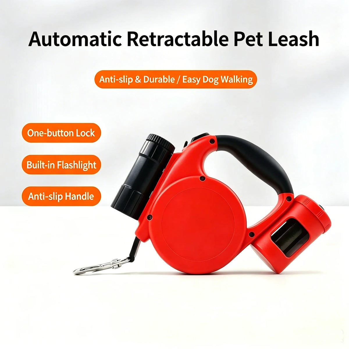 Pet Leash, Nylon Retractable Dog Lead, - MyPetDollar.com