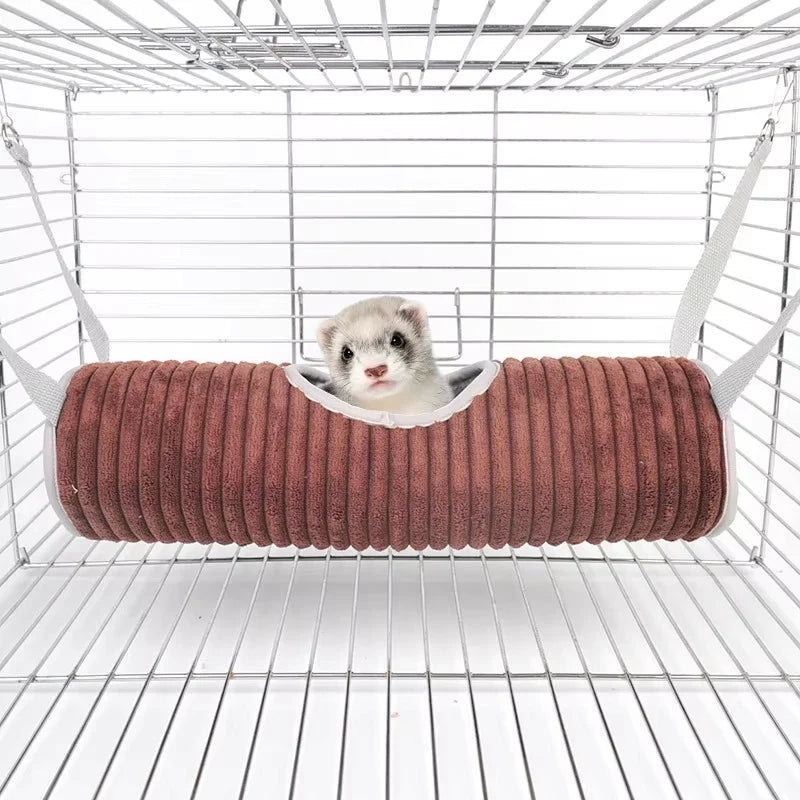Hamster Cage Hammock Ferret Hide Tunnel Warm - MyPetDollar.com