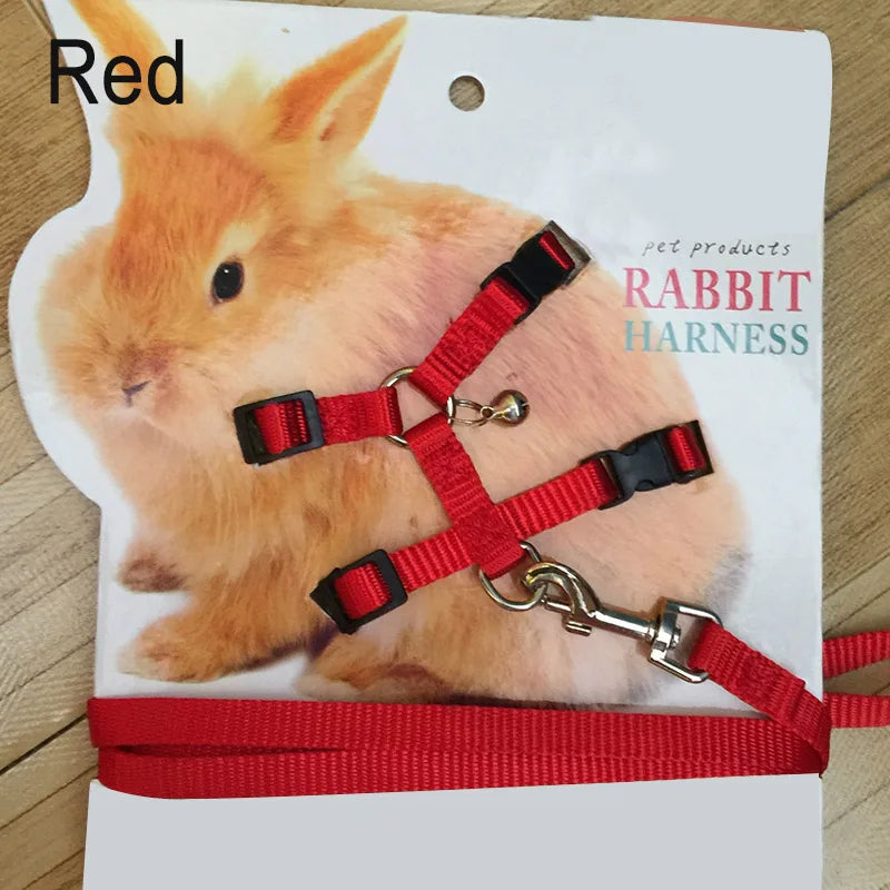 120cm Rabbit Soft Harness Leash – Small Pet Supplies