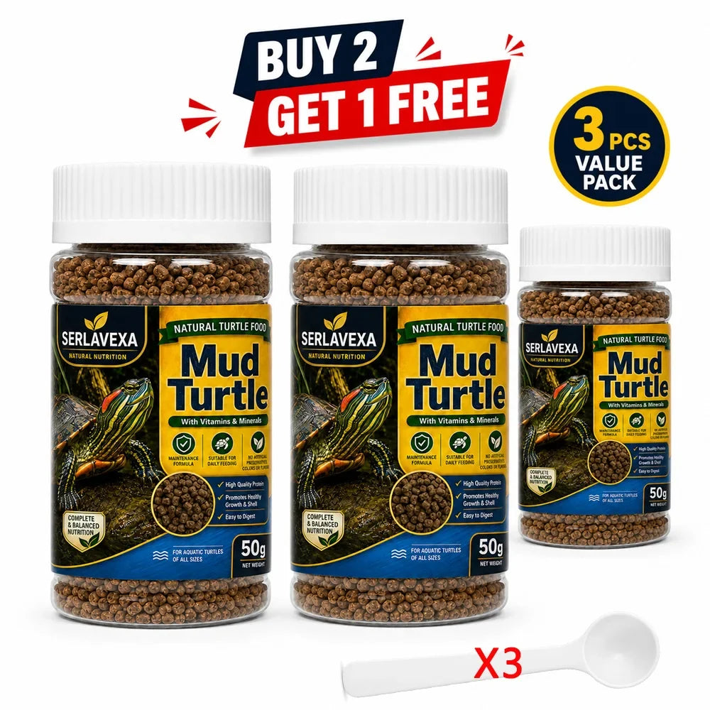 SERLAVEXA 4PCS Turtle Care Set Mud Turtle - MyPetDollar.com