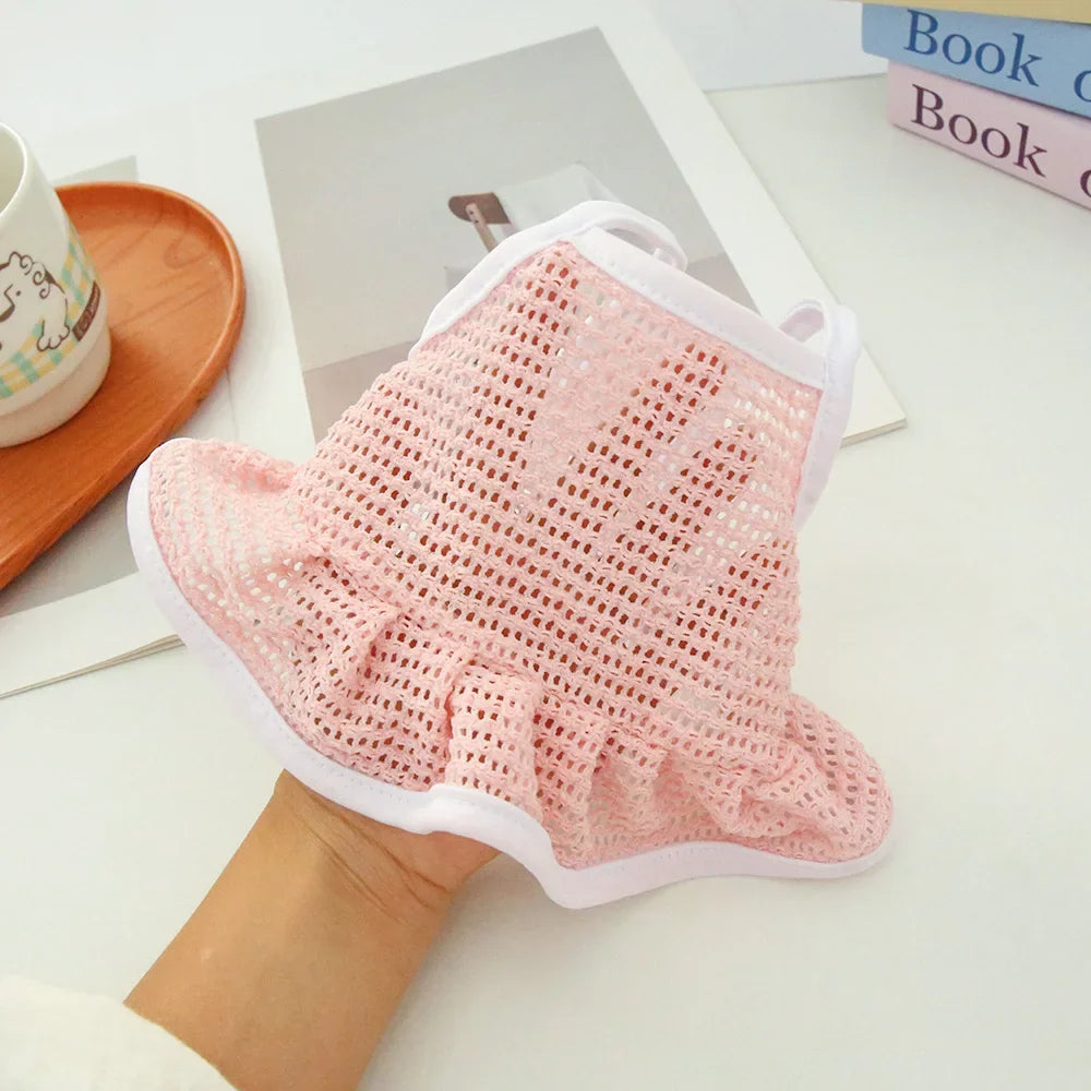 Pet Dress Mesh Breathable Cool Strap Skirt - MyPetDollar.com