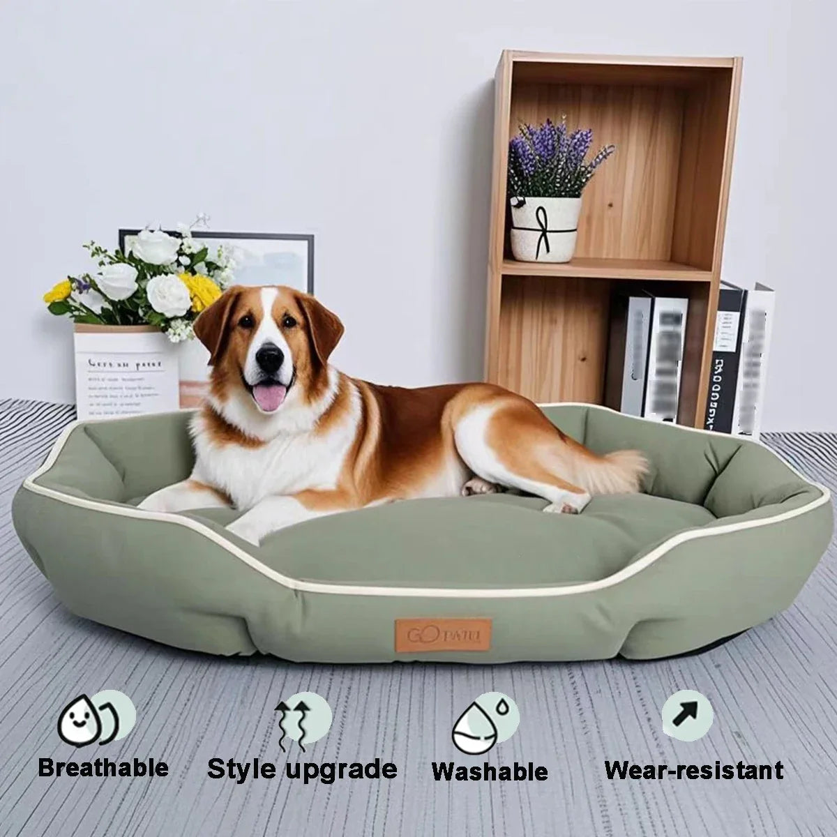B-Square All Seasons Small Dog Bed Anti-slip - MyPetDollar.com