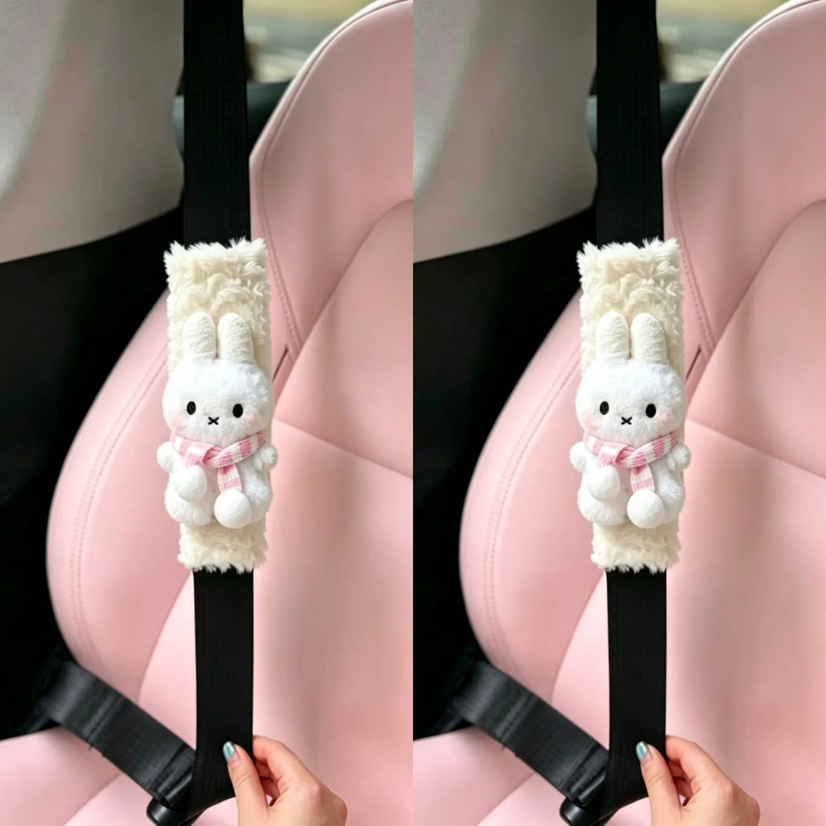 Miffy Rabbit Car Seat Belt Shoulder Cover – 5 Colors