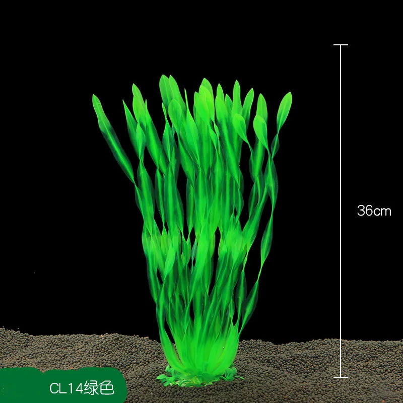 13 23 32 36 40cm Aquarium Artificial Plants – 5 Colors