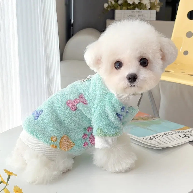 Super Soft Warm Winter Dog Jacket Hearted - MyPetDollar.com