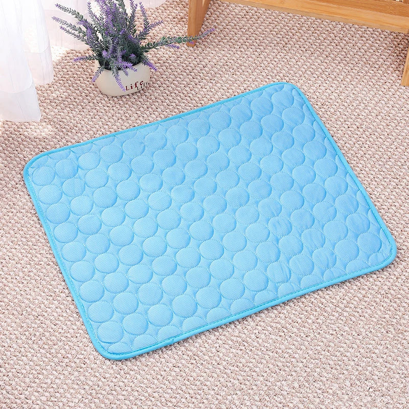 Dog Cooling Mat Summer Pad Pet Bed for Cat Blanket – 2 Colors