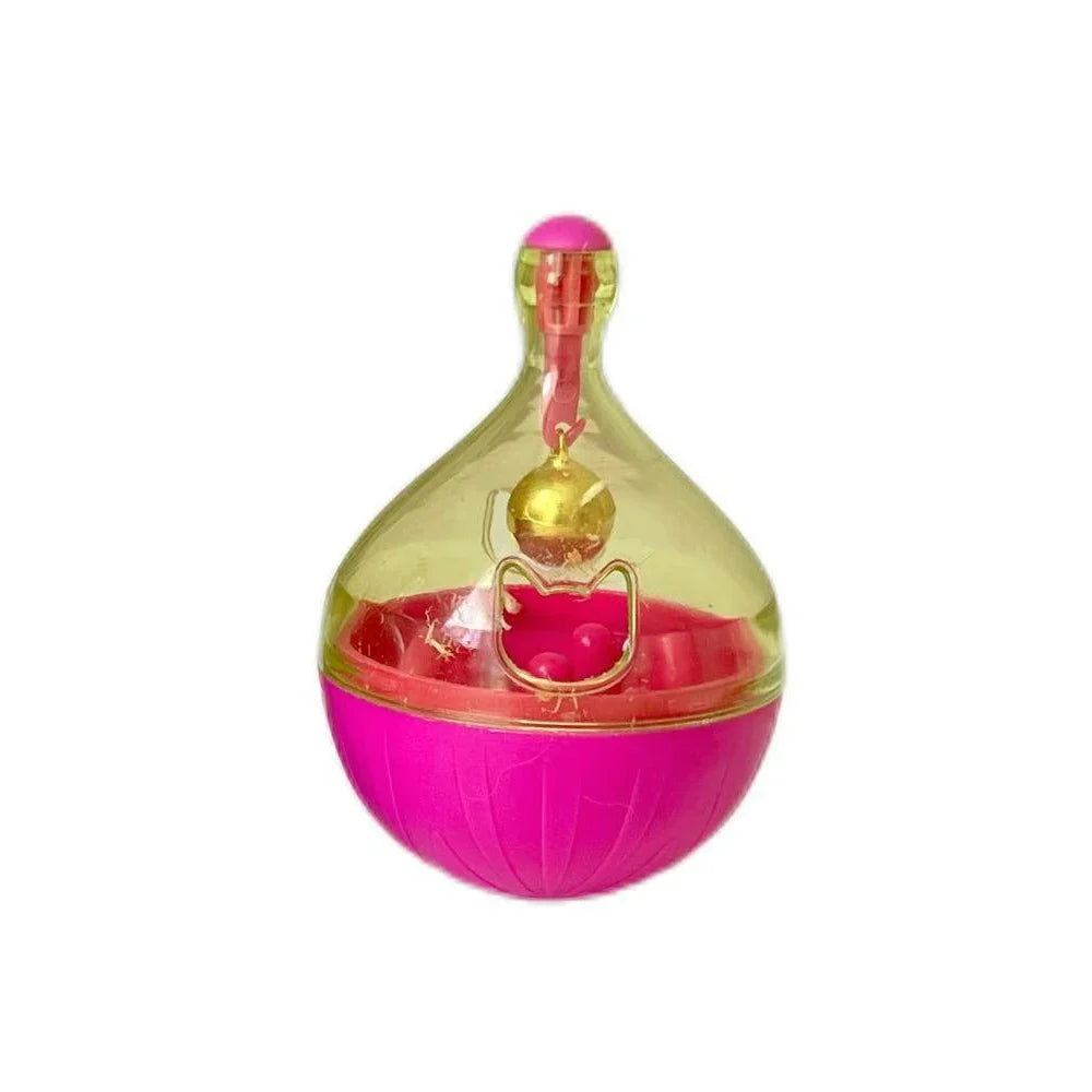 Interactive Parrot Bird Hamster Tumbler Toy Treat Dispenser – 2 Colors