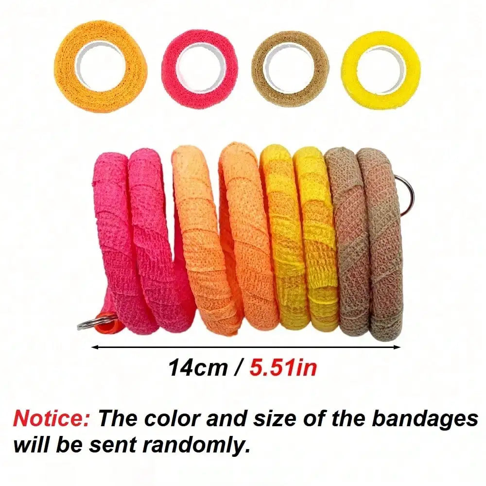 Bird Spiral Rope Perch Parrot Bungee Plaything