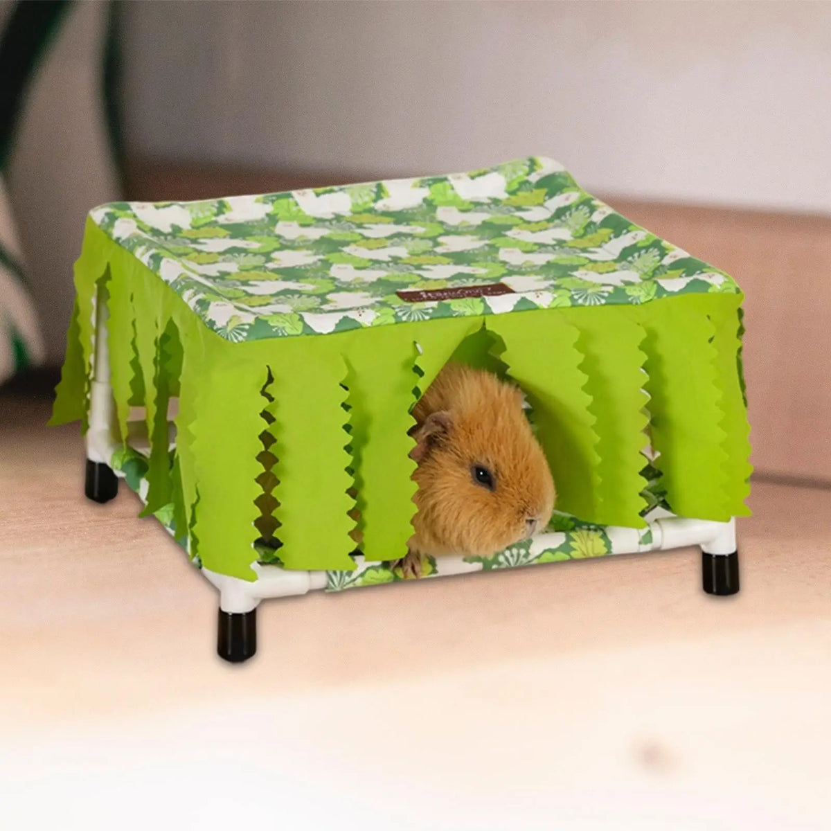 Guinea Pig Bed Pet with Curtain Comfortable Small Nest – 2 Colors