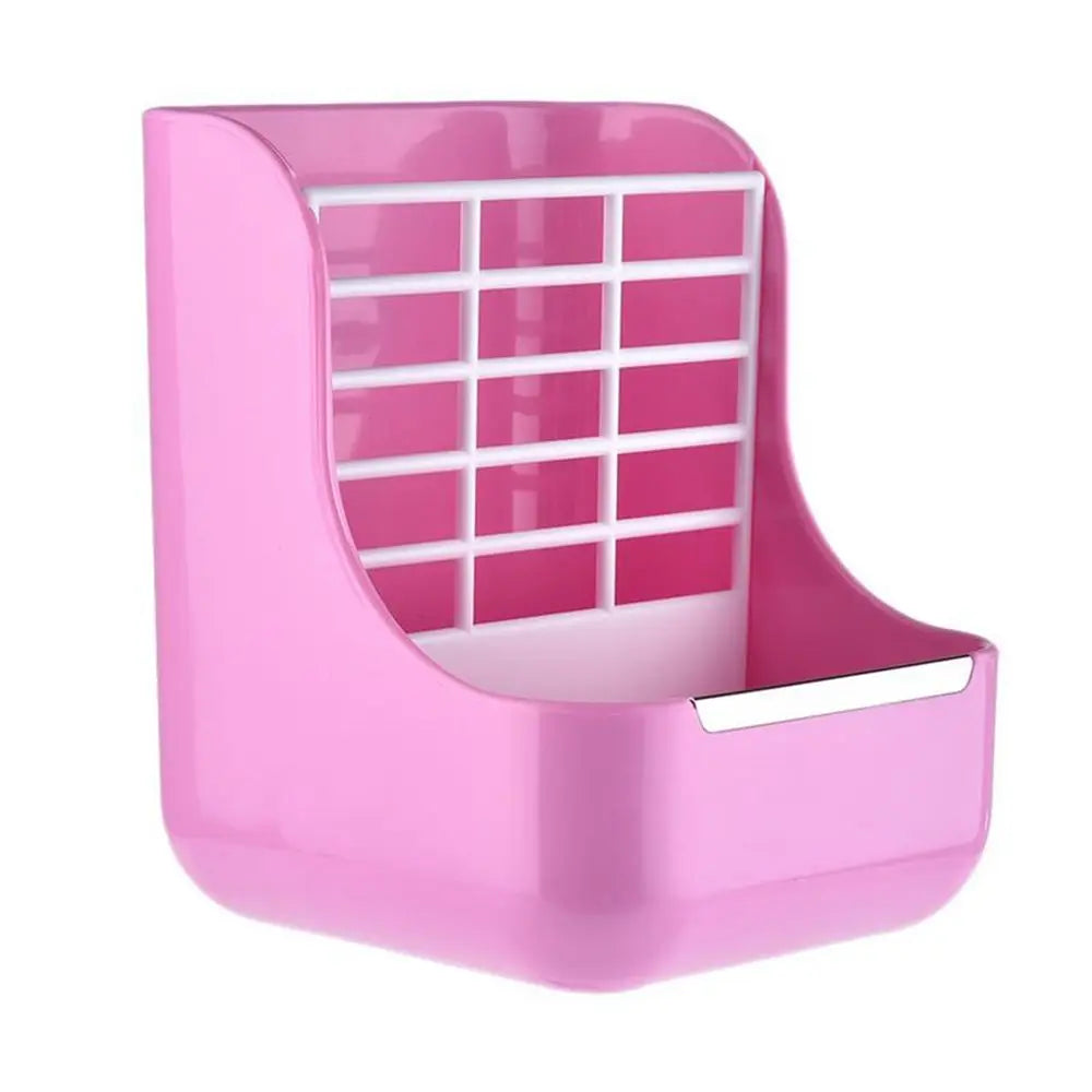 Food Container Pet Feeding Rack for Grass Guinea Pig Hamster – 3 Colors