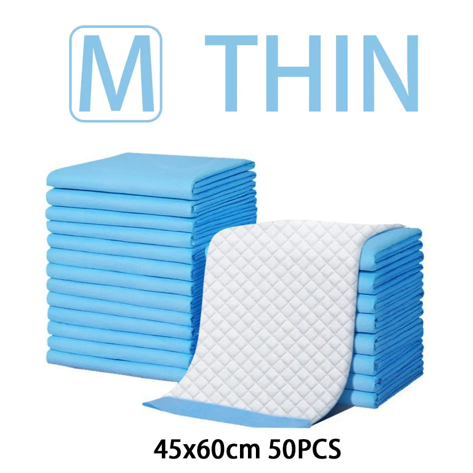 20 40 50 Disposable Puppy Pee Pads – 4 Colors