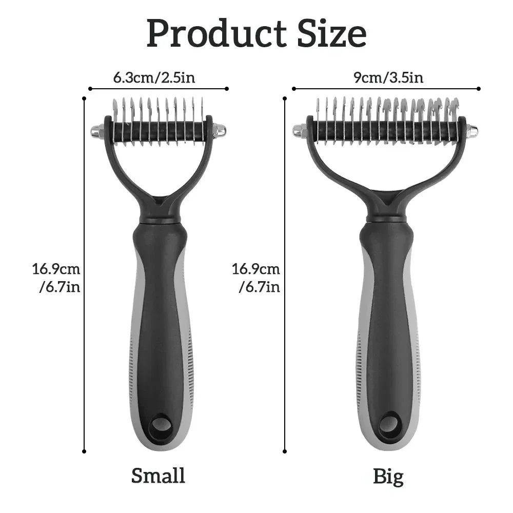 Cat Hair Removal Comb Dog Hair Removal Brush - MyPetDollar.com