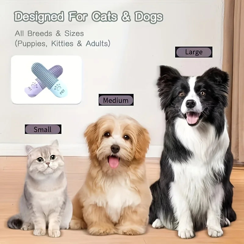 360 Degree Silicone Finger Toothbrush for - MyPetDollar.com