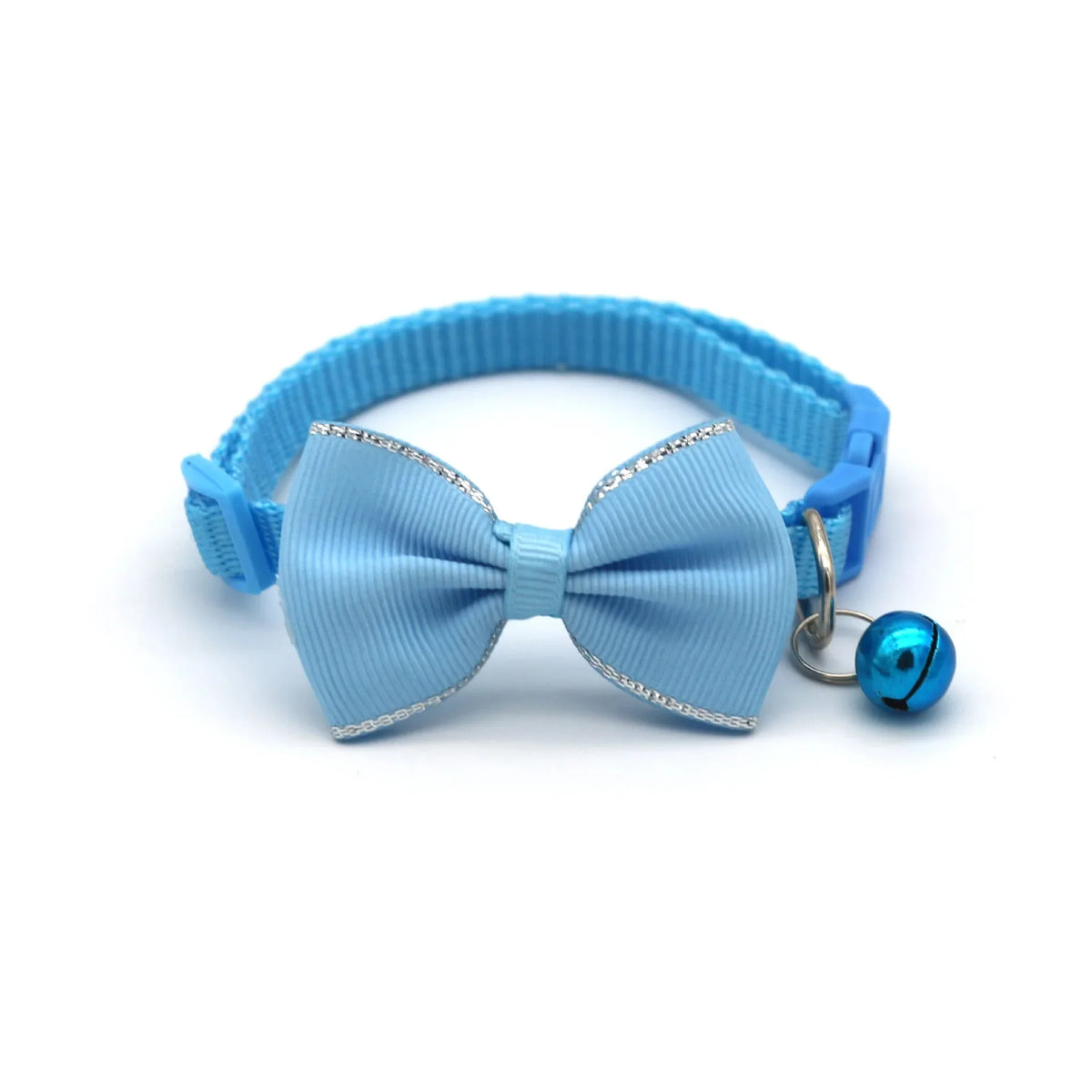 Cat Collar Solid Color Bowknot Puppy - MyPetDollar.com