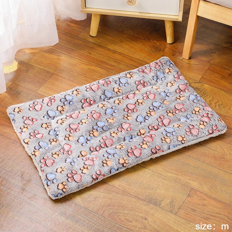 Soft Pet Autumn Winter Warm Thick Sleeping Mat