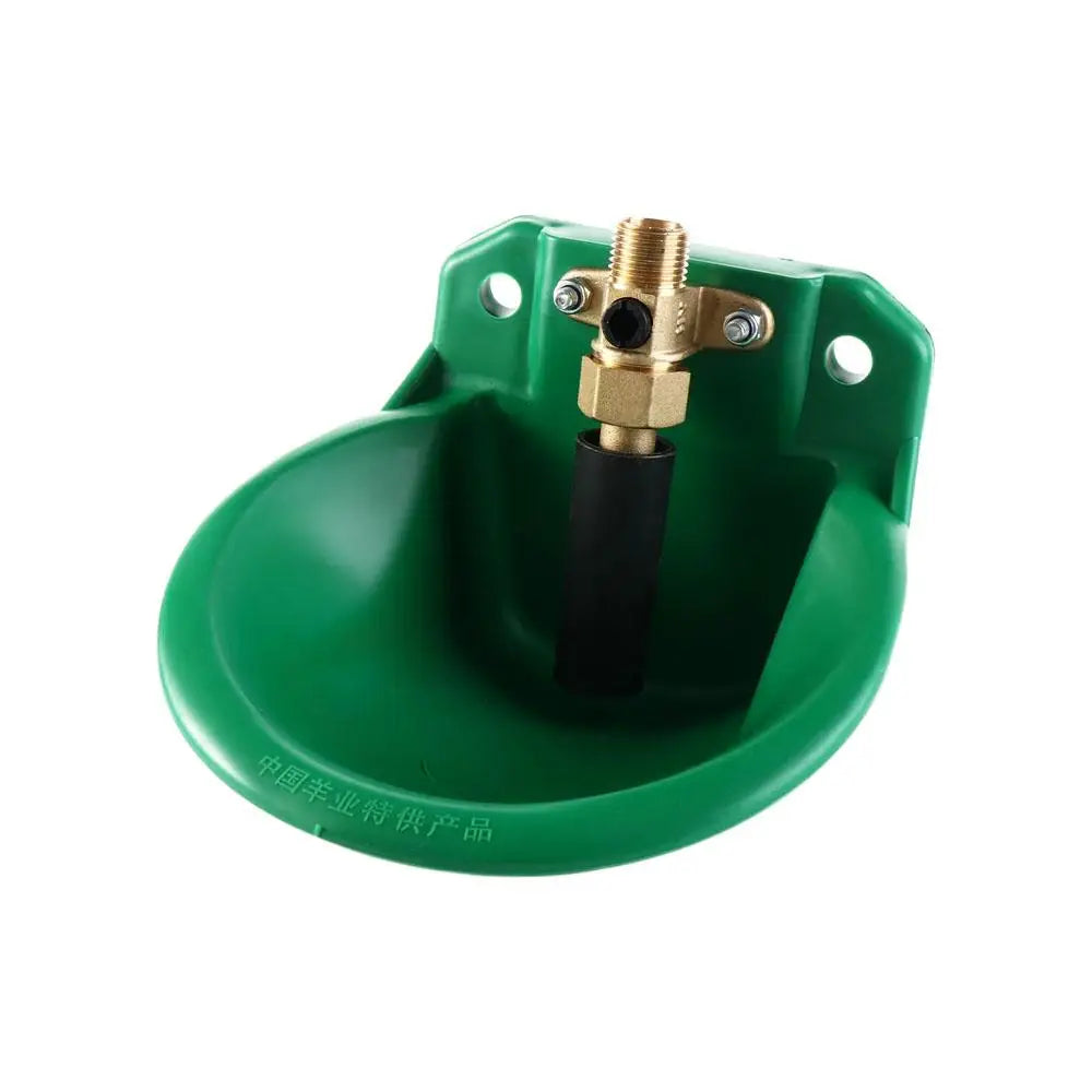 Livestock Sheep Goat Drinker Dish with Copper Valve Water