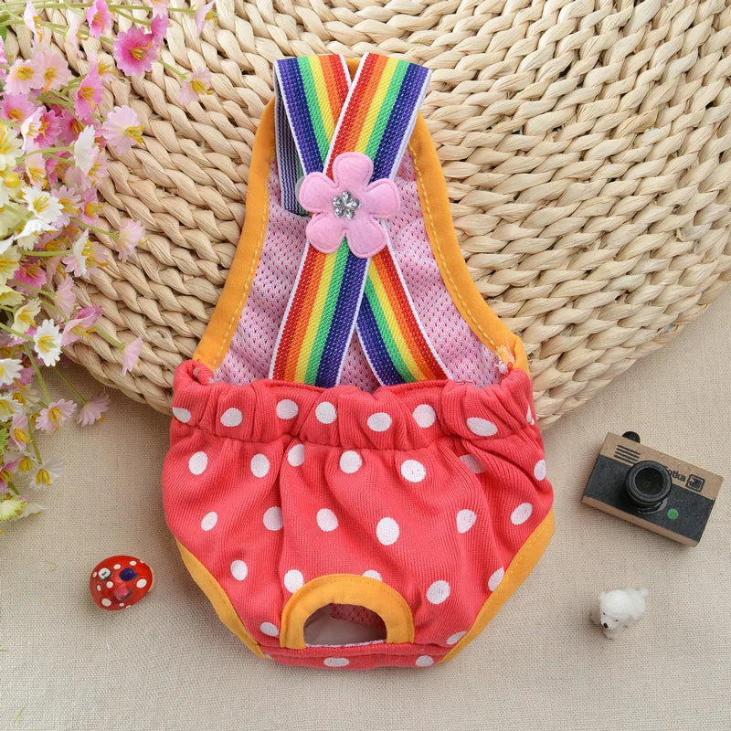 Cat Dog Female Panties Denim Strap Pet - MyPetDollar.com