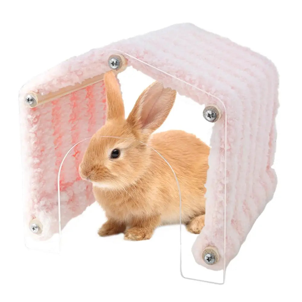 Bunny Tunnel Home Habitat Space Saving Decoration for Small Pets