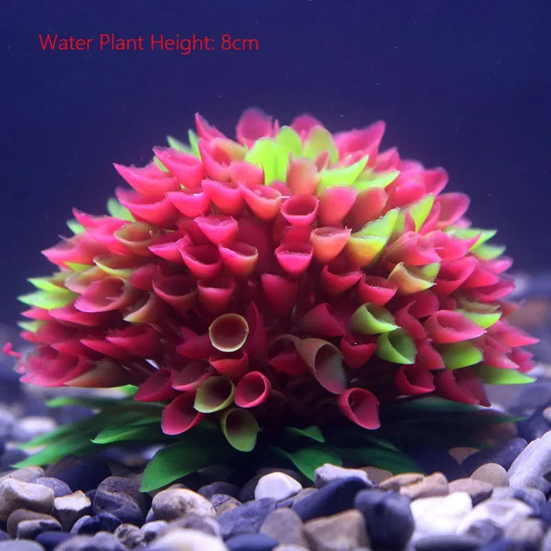 Artificial Aquarium Plant Lifelike Underwater Water Grass – 6 Colors