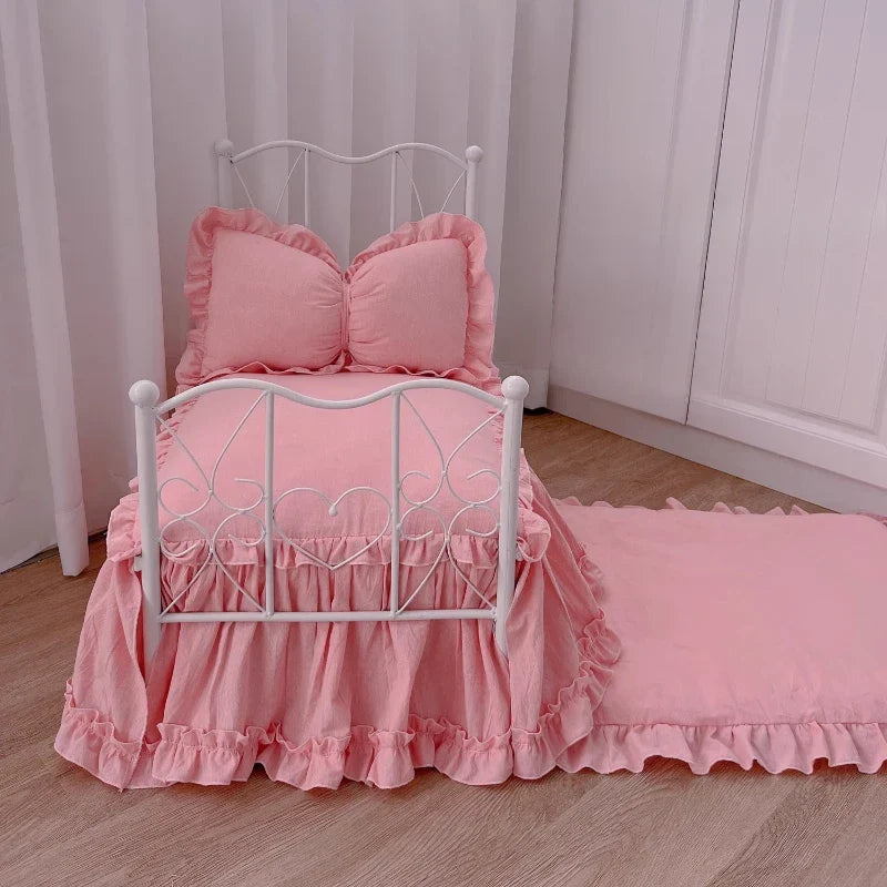 Ins Elevated Princess Bed for Puppies Iron - MyPetDollar.com