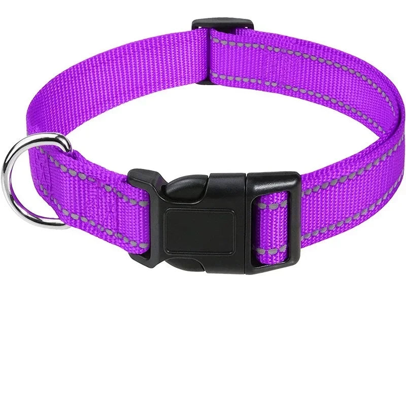 Reflective Dog Collar Strap with Adjustable - MyPetDollar.com