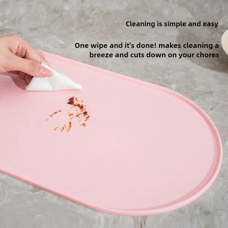 Cat Feeding Mat with Non-Slip Waterproof - MyPetDollar.com