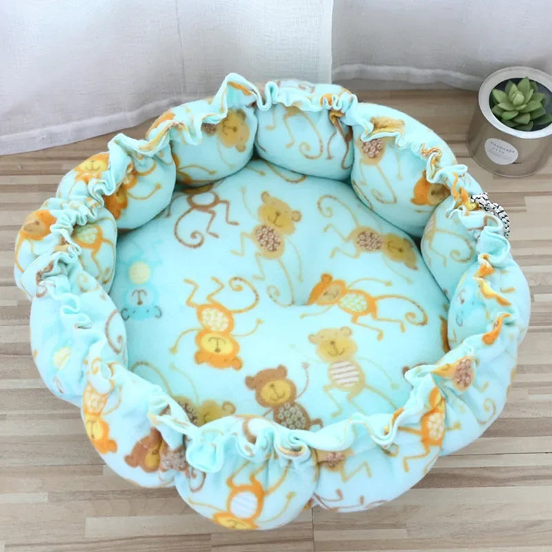 Soft Cat Bed Fluffy Adjustable Cat Cushion - MyPetDollar.com
