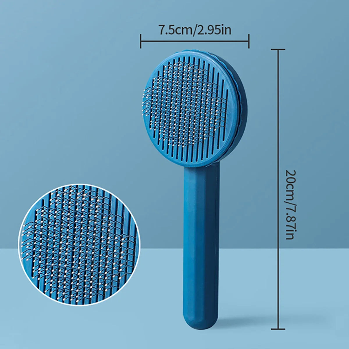 Stainless Steel Dog Hair Grooming Brush Cat Comb