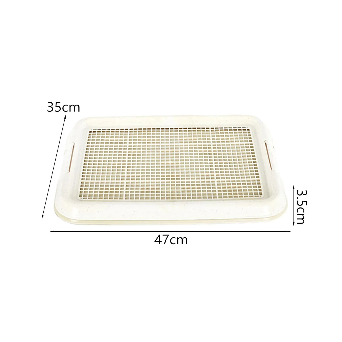 Dog Toilet Anti Slip Removable Mesh Potty Training Tray Puppy – Dog Supplies