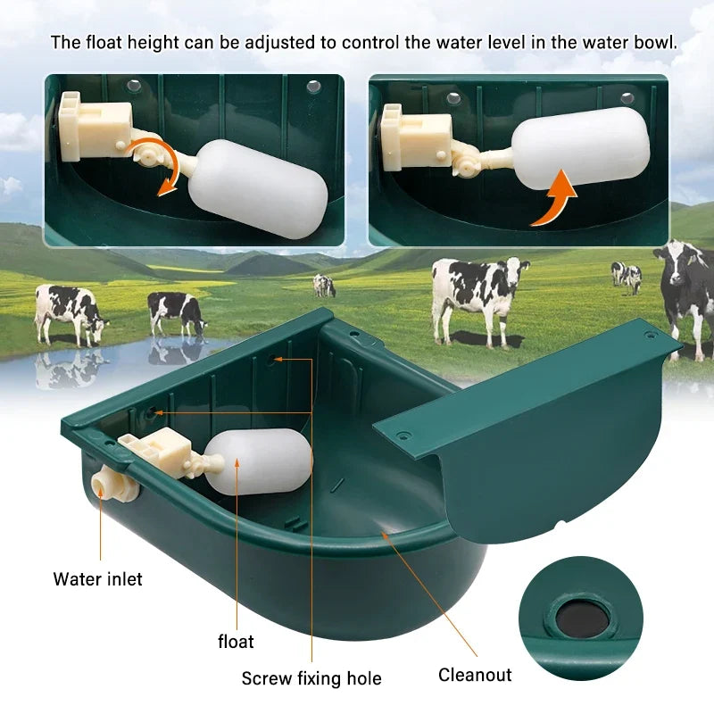 Automatic Cattle Goat Water Drinker Bowl - MyPetDollar.com