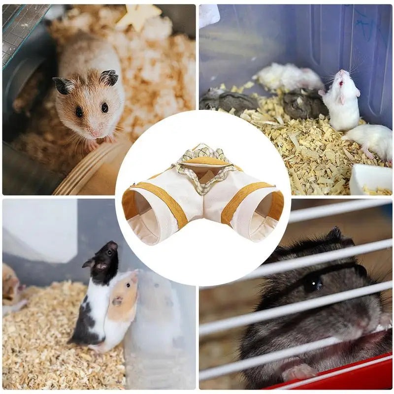 Rabbit Tunnel Toys Pet Hide Nest Hamster - MyPetDollar.com