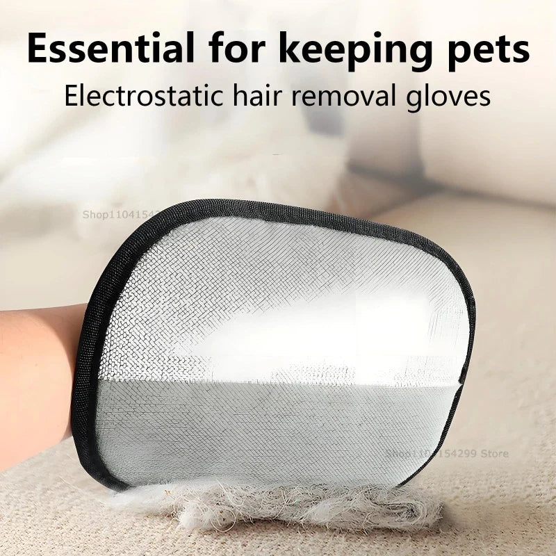 Pet Hair Removal Glove Cat & Dog Reusable - MyPetDollar.com