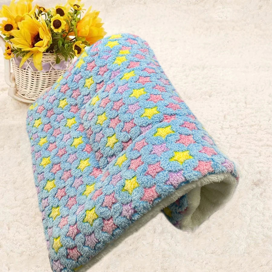 Flannel Pet Winter Sleeping Mat Dog Bed Cat - MyPetDollar.com