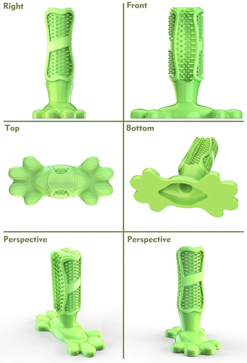 Pet Dog Cactus Interactive Rubber Bite - MyPetDollar.com