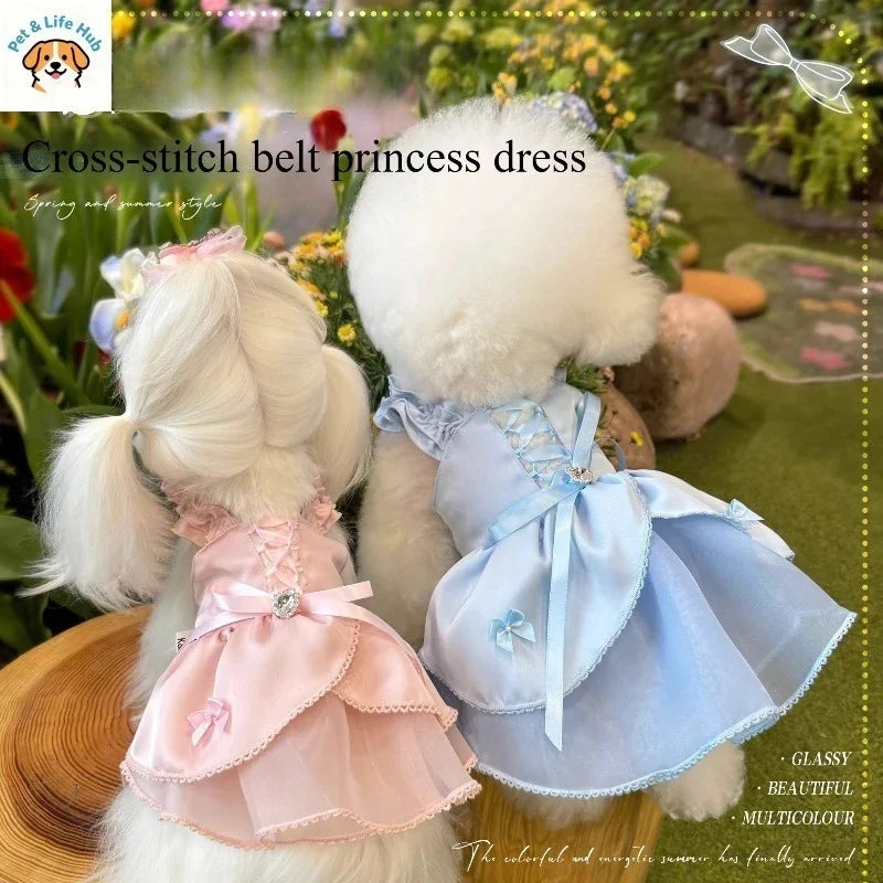 Puff skirt haute couture wedding dress - MyPetDollar.com