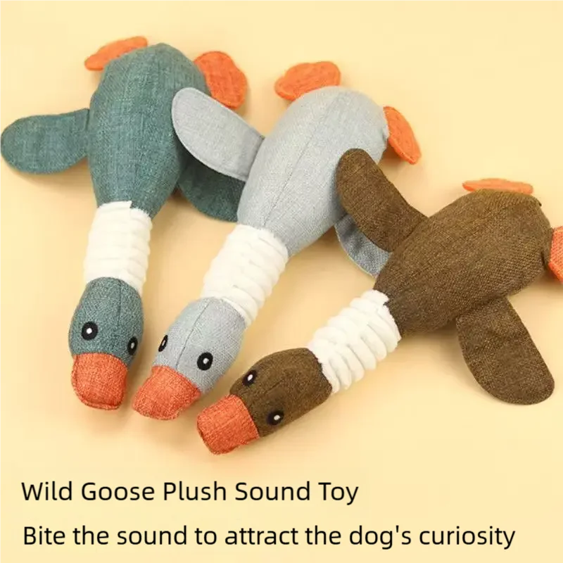 Puppy Squeaker Squeaky Plush Bone Dog Toy - - MyPetDollar.com