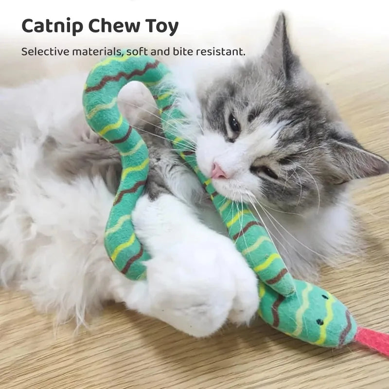 Cat Catnip Toy Interactive Toy Plush Cat - MyPetDollar.com