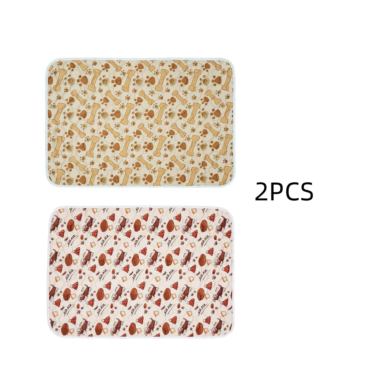 2pcs Cute Waterproof Pet Pee Pad Washable - MyPetDollar.com