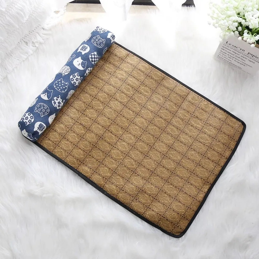 Safe Cute Print Pet Cooling Mats Washable - MyPetDollar.com