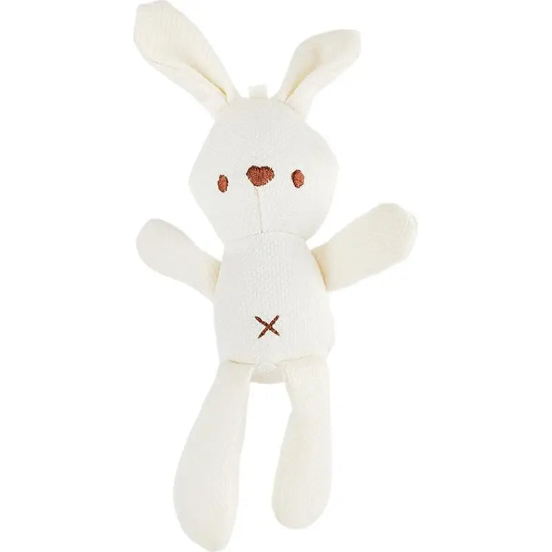 Plush Rabbit Dog Toy Soft Cartoon Bunny Puppy Teething