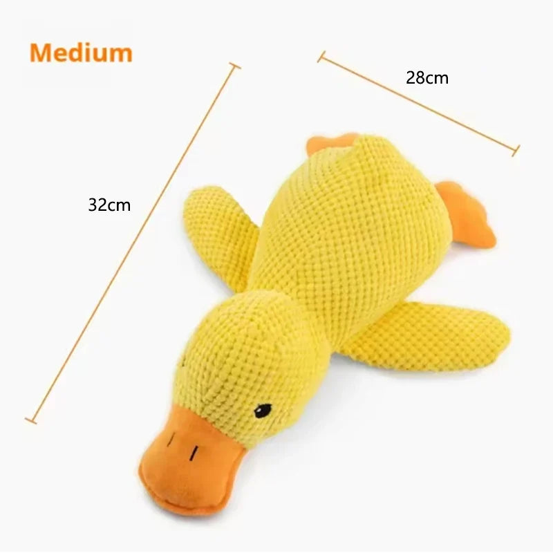 Plush Cute Dog Toy Stomping Duck Bite Resistant Grinding Teeth – Dog Supplies