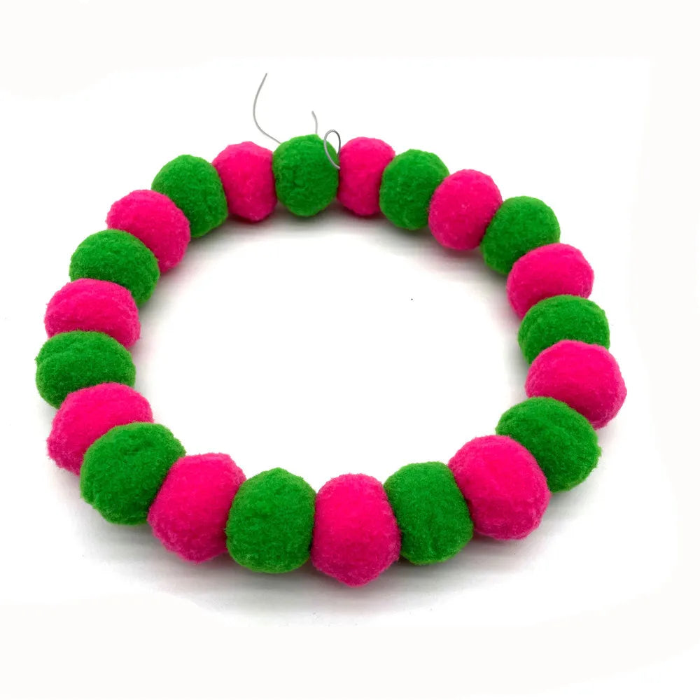 30pcs Pet Dog Rainbow Style Hair Ball - MyPetDollar.com