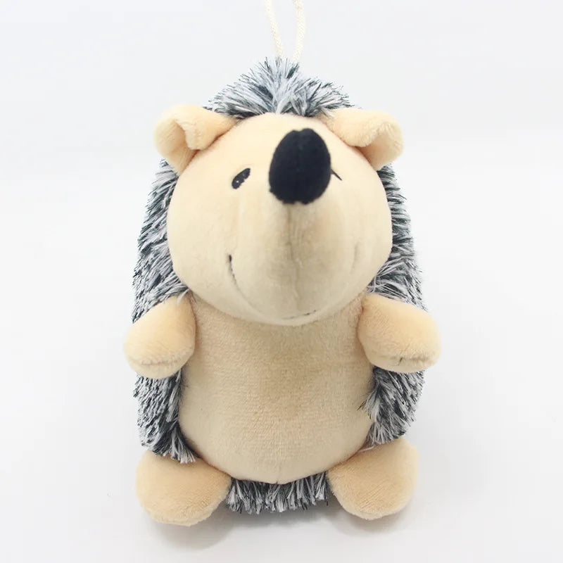 Pet Sound Toys Hedgehog, Dog Relief Gnawing Plush Hedgehog