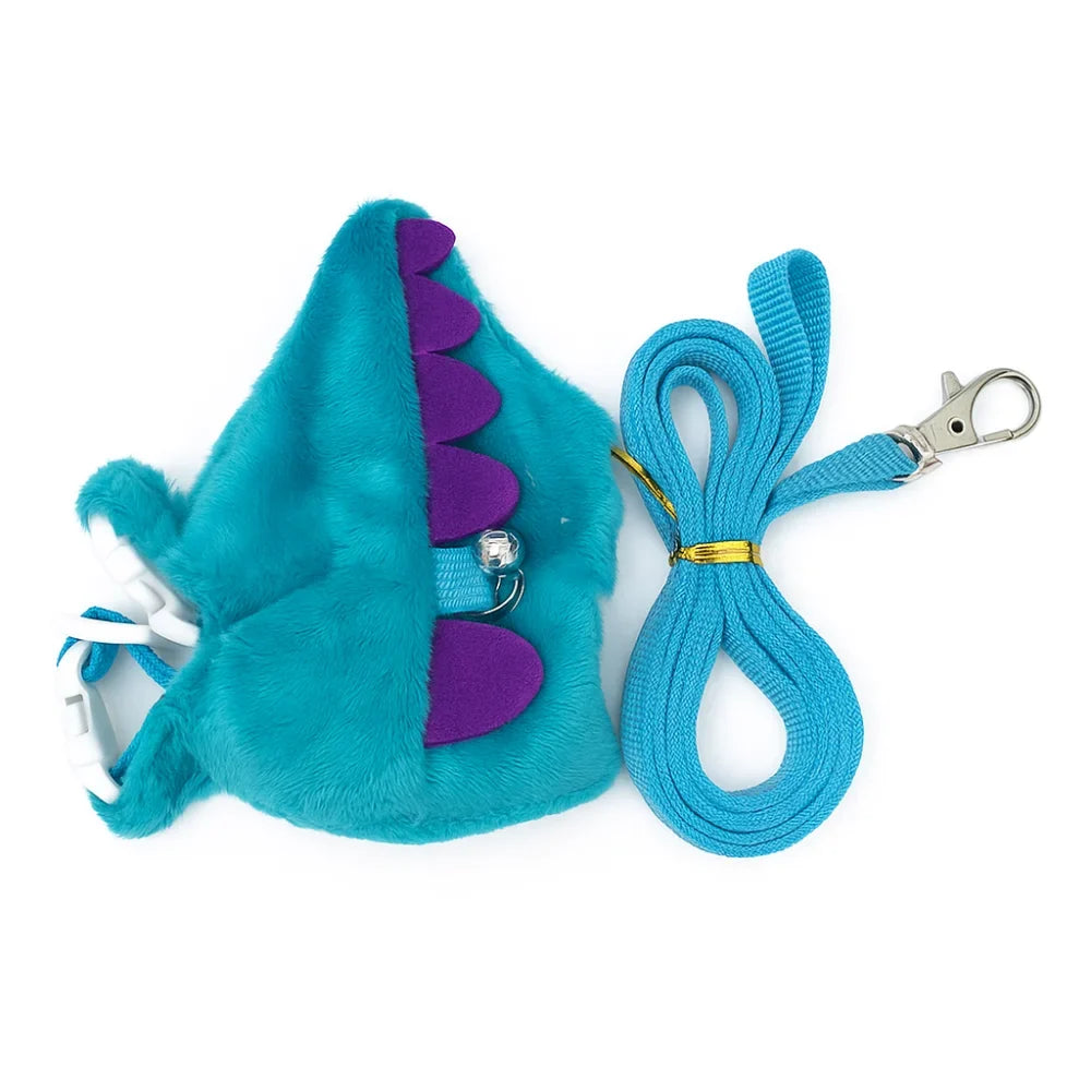 Soft Cartoon Ferret Vest Harness – Small Pet Harnesses & Vests