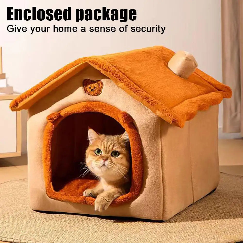 Thickened Pet Warm House Cat And Dog House - MyPetDollar.com
