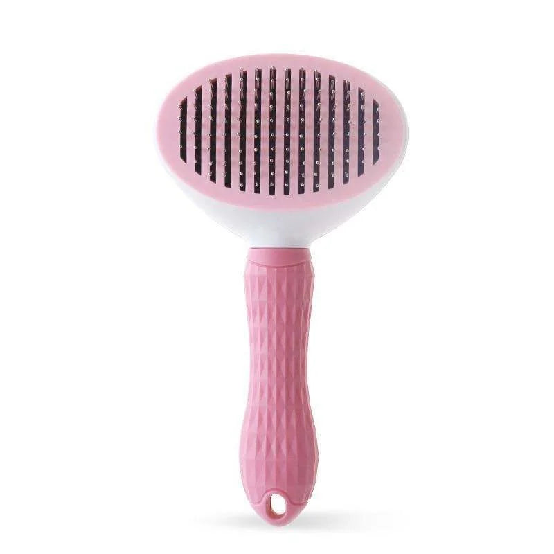 Self‑Cleaning Pet Grooming Brush for Cats & - MyPetDollar.com
