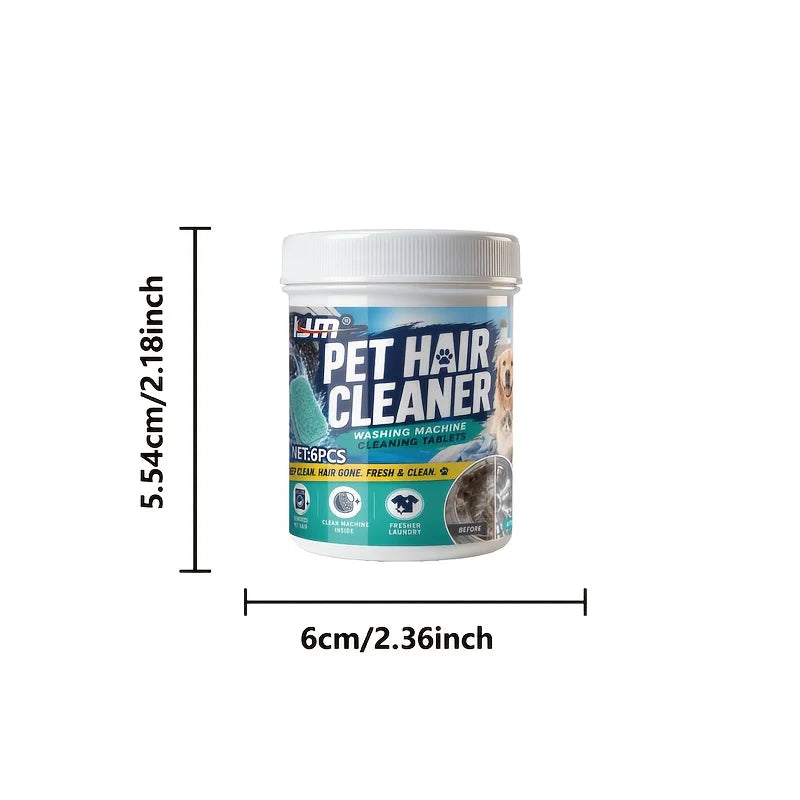 Pet Hair Laundry Cleaner Effervescent Tablets Washing Machine – Cat Supplies